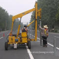 Pile Driving of Highway Fence, Specially for Embedding Steel Pipe Poles for New Highway